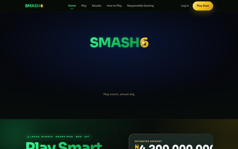 Smash6 website